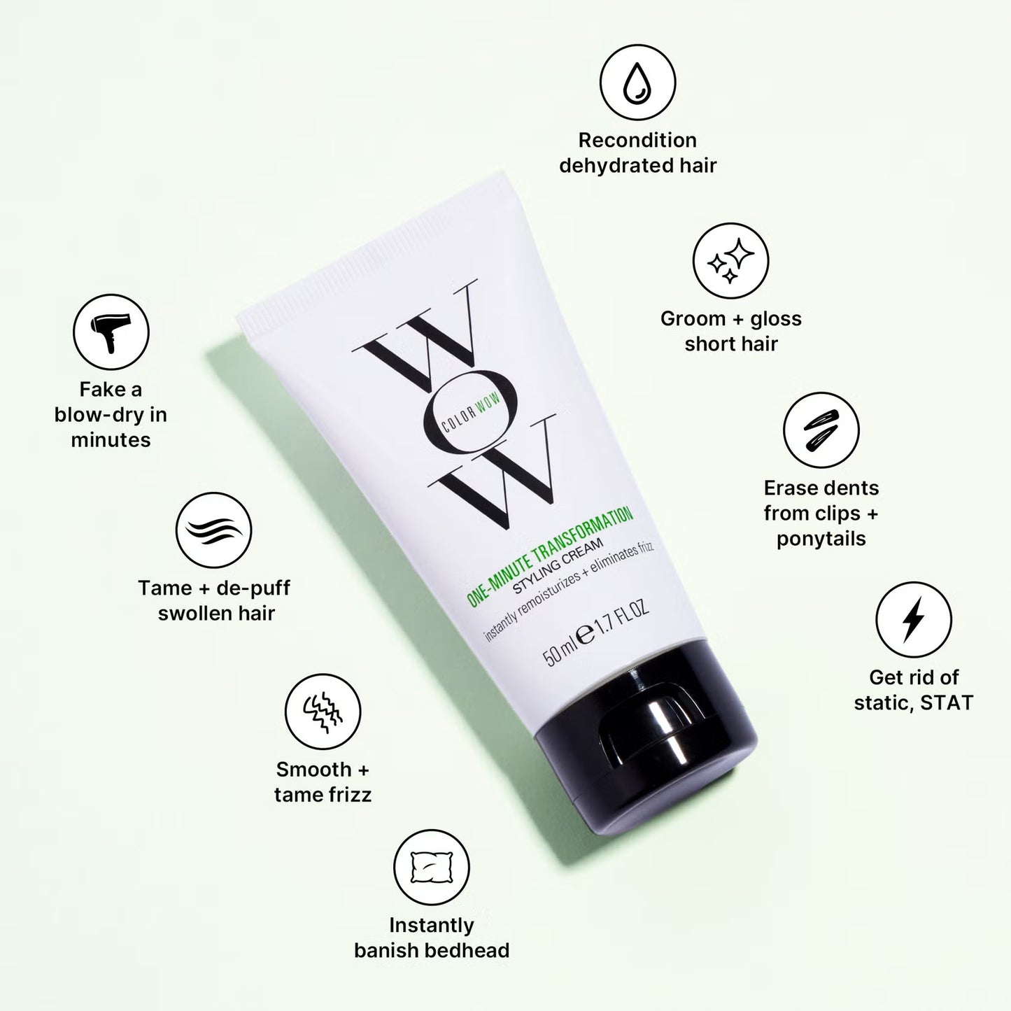 Color Wow Travel One Minute Transformation Styling Cream 50ml