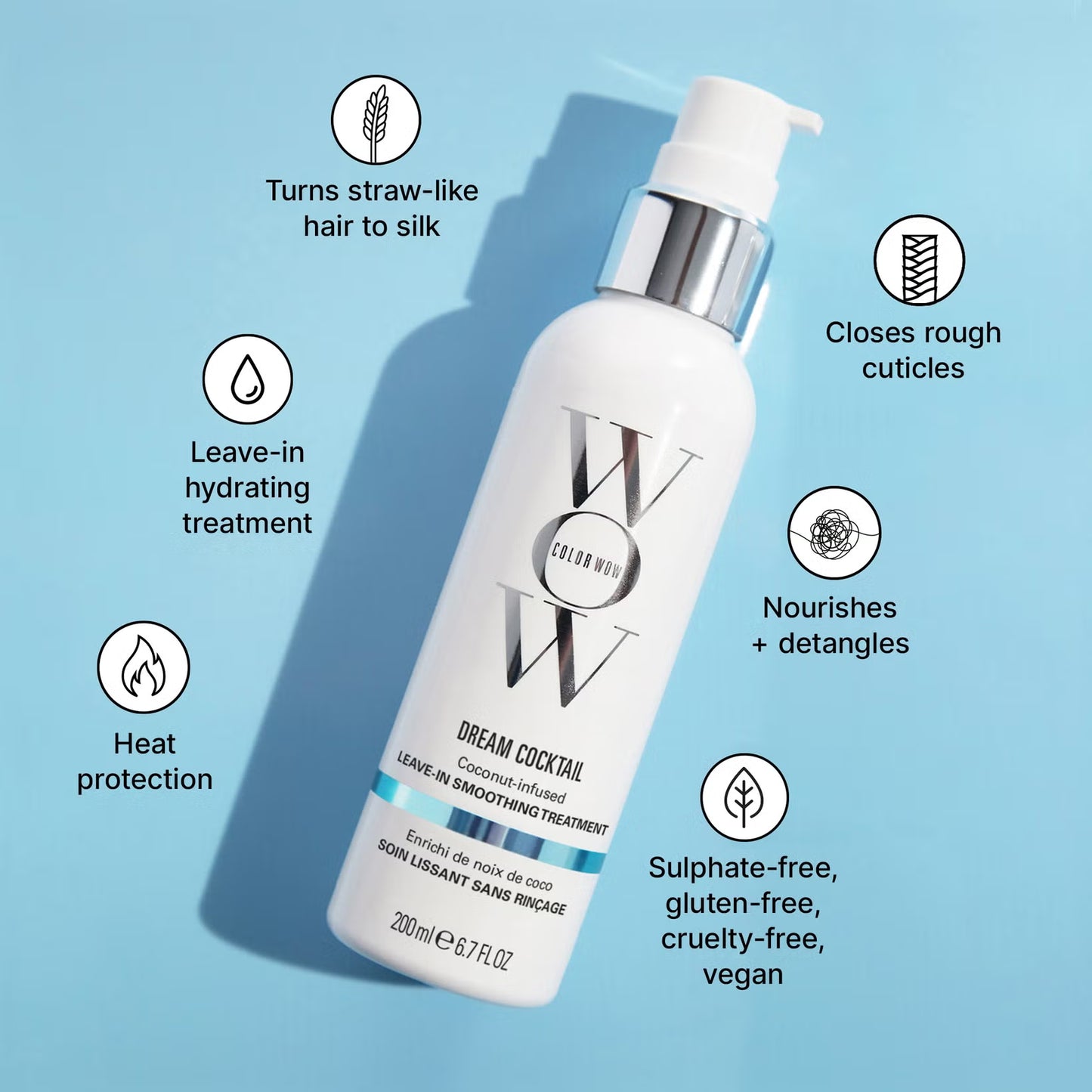 Color Wow Dream Cocktail Coconut-Infused Leave-in Treatment 200ml